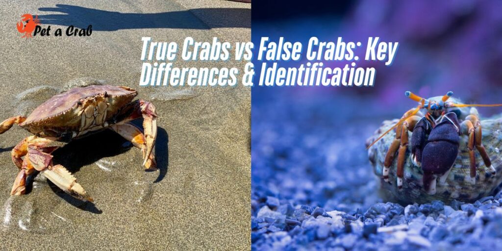 True Crabs vs False Crabs Key Differences & Identification